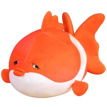 Imagem de Boneca de brinquedo de pelúcia Goldfish 35 cm para presente infantil