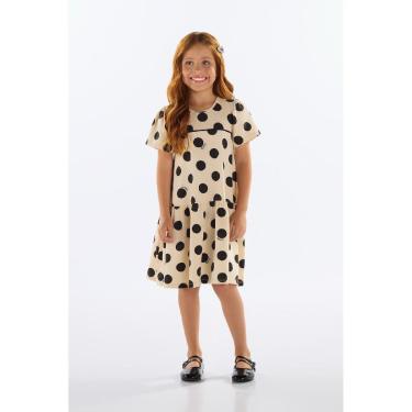 Imagem de Vestido de Bolinhas Infantil Quimby-Feminino