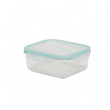 Imagem de Pote De Vidro Hermético Marmita Tampa Plástico 370ml C Trava