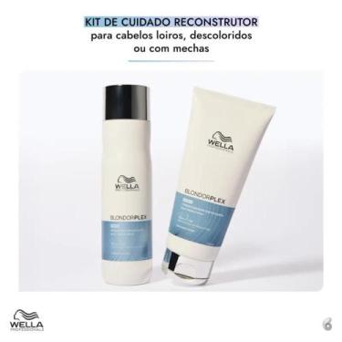Imagem de Wella - BlondorPlex KIT Shampoo 250ml e Condicionador 200ml