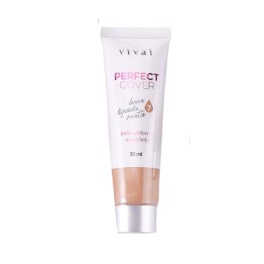 Imagem de Base Liquida Matte Perfect Cover Vivai 30ml cor:03