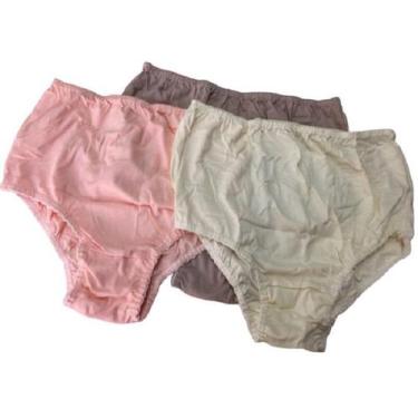 Imagem de Kit 6 calcinhas adulto 900/910 lisa p ao gg kellynha, GG, Sortidas
