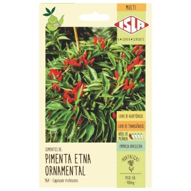 Imagem de Sementes de Pimenta Etna [Ornamental] ISLA