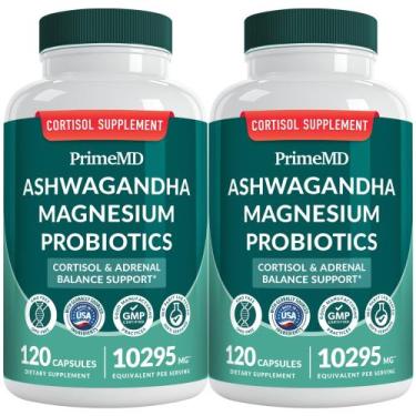 Imagem de Suplemento de cortisol 5 em 1 PrimeMD para mulheres e homens (120 ct)