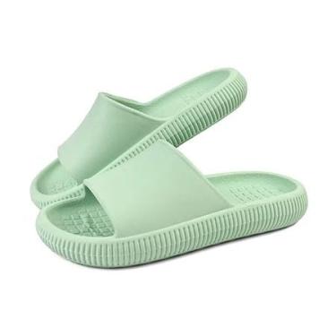 Imagem de Chinelo Nuvem Feminino e Masculino – Conforto e Leveza com Solado Soft, Ideal para o Dia a Dia(Verde Menta,37)