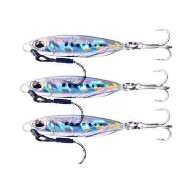 Imagem de Isca De Pesca Marítima De Metal De 16g 32g Para Truta E Atum, Isca De 