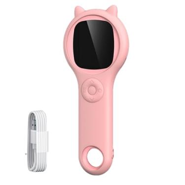 Imagem de Microscópio portátil infantil 500 x tela 500 x | Microscópio digital infantil, com alça ergonômica, educacional para experimentos científicos pré-escolares, observação da ao ar livre