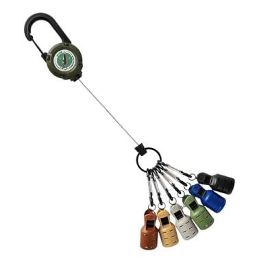 Imagem de de de lula, ferramentas de portáteis de 6 peças | de com fivela telescópica | para pescadores, pescadores, iniciantes, água salgada, ao ar livre