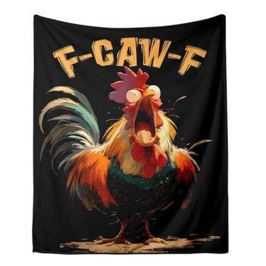 Imagem de Manta Engraçada - Grande e Quente com Humor de Inverno,Cobertores de Novidade para Cama e Decoração de Quarto | para Sofá Quarto Sala de Estar Casa de Campo Escritório Homens Mulheres