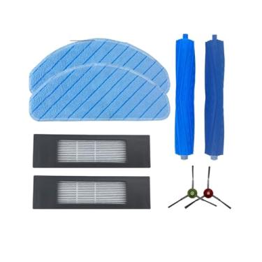 Imagem de Replacement Hepa Filter Parts Compatible With Ecovacs Deebot T9 AIVI T9 AIVI+ Main Side Brush Rag Cloth Accessories Robot Vacuum Cleaner(Dark Grey)