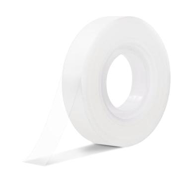 Imagem de ZJchao Fita Gravável Branca de Leite, Fácil Rasgo, Transparente, Escrita Em Fita Adesiva para Estudantes, Material Escolar de Escritório, Material de Pvc Com 12mm de Largura (Bege)