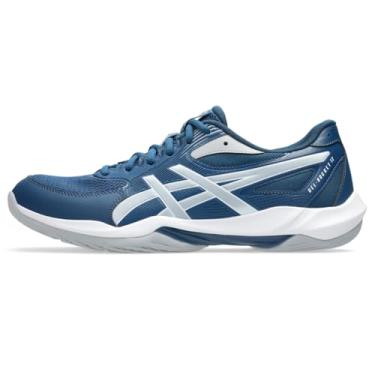 Imagem de ASICS Tênis de vôlei masculino Gel-Rocket 12, Azul Mako/cinza piemonte, 46