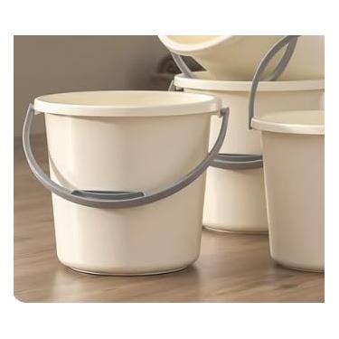 Imagem de Organizador de limpeza com alça, organizador de produtos de limpeza, cesta dobrável de armazenamento de 17 L