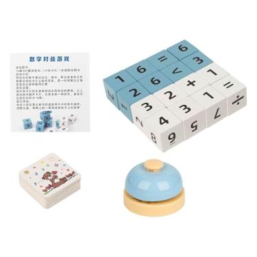 Imagem de Fenteer Brinquedo educativo de matemática, jogo interativo de tabuleiro para crianças pequenas.
