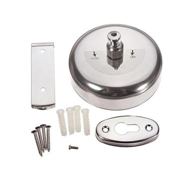 Imagem de Linha de secar roupa retrátil multifuncional para interior redonda aço inoxidável 304 Cabide corda resistente e prático náilon trançada Capacidade 22