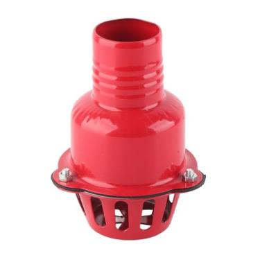 Imagem de Válvula de retenção inferior do filtro da bomba de água, liga de alumínio durável, modelo universal à prova de desgaste para bomba de motor a gasolina, tamanho de 2 polegadas