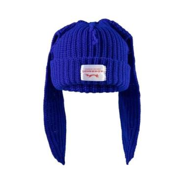 Imagem de Gorro De Inverno Tricotado Para Mulheres E Homens, Marca De Luxo, Boni