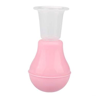 Imagem de Naroote Aspirador Portátil de Mamilos Com Correção de Copos Macios para Mamilos Planos, Cuidados de Saúde para Mulheres Grávidas, Silicone de Qualidade Alimentar, Rosa (Rosa)