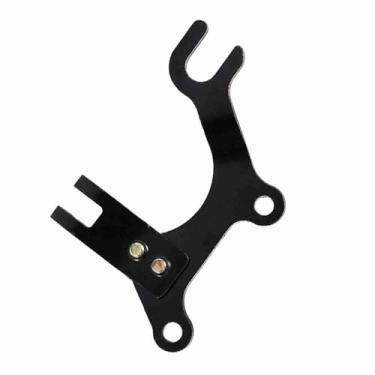 Imagem de Naroote Suporte Adaptador de Freio a Disco para Bicicleta Com Braçadeira de Selim, Converter Em de Freio a Disco para Ciclistas, Metal de Alta Qualidade, Acessório de Bicicleta para Bicicletas de