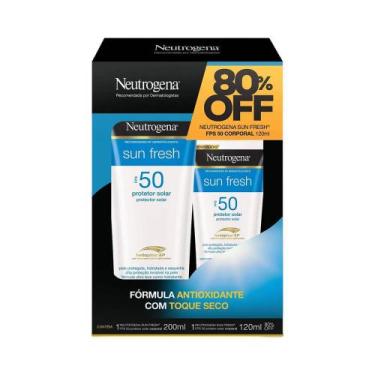 Imagem de Kit Protetor Solar Neutrogena Sun Fresh Fps50