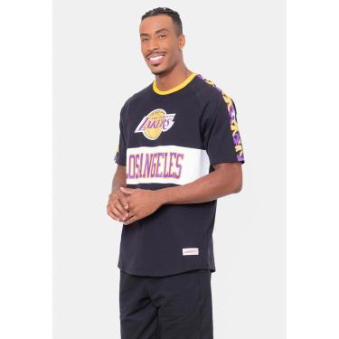 Imagem de Camiseta Mitchell & Ness Especial Los Angeles Lakers Masculino-Masculino