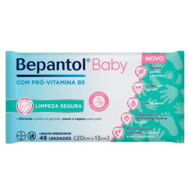 Imagem de Toalhas Lenços Umedecidos Proteção Antibac c/48un - Bepantol