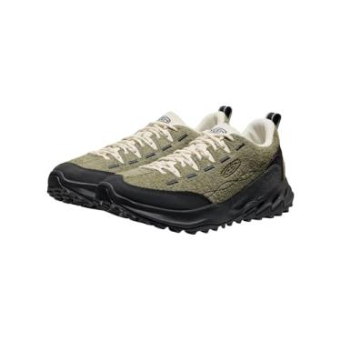 Imagem de KEEN Jasper Zionic Tênis masculino de camurça durável estilo escalada para caminhada, verde-oliva/bétula, 42