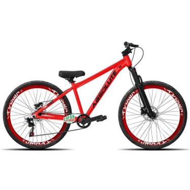 Imagem de Bicicleta Aro 26 Absolute Nero 5 Single Freio a Disco, Vermelho 4