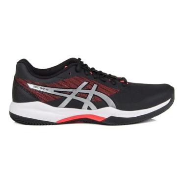 Imagem de Tênis Asics Gel Game 7 Clay Masculino Tennis - Saibro Tamanho:40;Cor:Preto e Coral