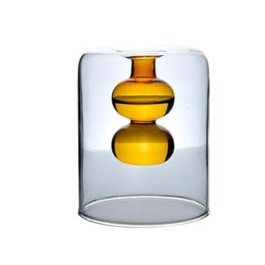 Imagem de KEG801302 Vasos para flores, simples, criativo, vaso de vidro, flor hidropônica, decoração moderna, mesa de jantar, mesa de café, enfeite decorativo para casa