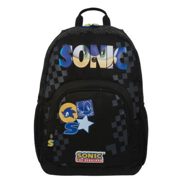 Imagem de Mochila Escolar de Costas Sonic Always Running Meninos