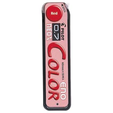 Imagem de Pilot Grafite para lapiseira colorida, 0,7 mm, vermelho, 10 grafites (HRF7C-20-R)