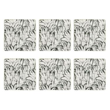 Imagem de Qinlorgo 6 Peças de Capas de Almofada Boho, 18 X 18 pol. Vintage Farmhouse Square Capas de Almofada Macias de Poliéster Com Tecido Respirável Decorativo para sofá de Quarto Verde (45,7x45,7cm /