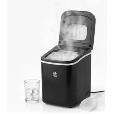 Imagem de Máquina De Gelo Portátil 12kg Por Dia Cubos Rápida