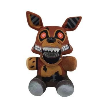 Imagem de Brinquedos De Pelúcia FNAF De 18CM, Bonecos De Bonnie, Foxy E Freddy P