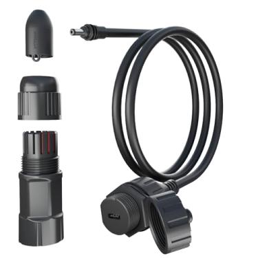 Imagem de STARGEAR Starlink Mini cabo adaptador de alimentação USB C, macho DC para cabo adaptador fêmea tipo C com acoplador à prova d'água, acessórios Starlink funcionam com fonte PD de 28V/20V