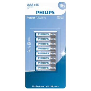 Imagem de Pilha Alcalina AAA Philips Pilha Palito 1.5v Com 16 Unidades LR03 Kits na Web
