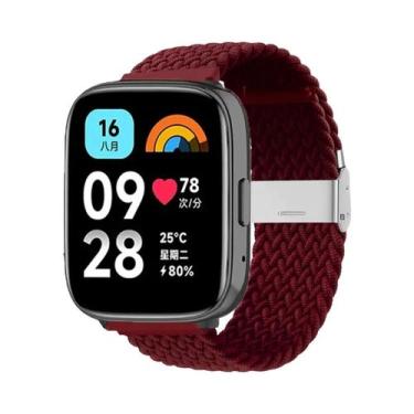 Imagem de Pulseira Elástica Trançada De 22mm Para Redmi Watch 3/5 Lite, Ajustáve