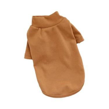 Imagem de Moletom Quente E Grosso De Veludo Dupla Face Para Cães, Outono Inverno