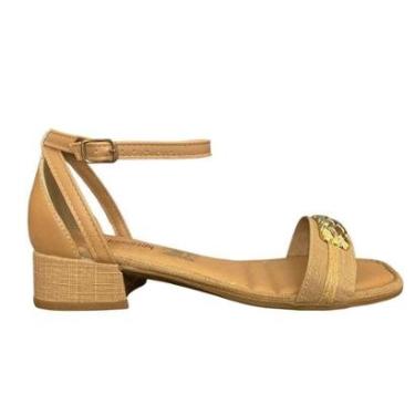 Imagem de Sandalia Feminina Mississipi Salto Baixo Fechada Fivela-Feminino