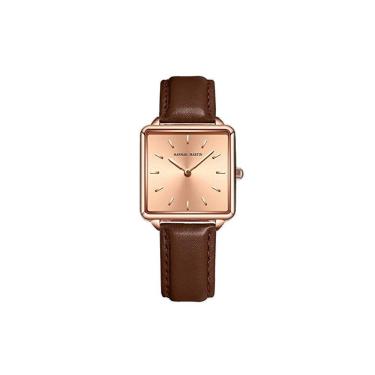 Imagem de Relógio De Pulso Feminino 108 Quadrado Quartzo