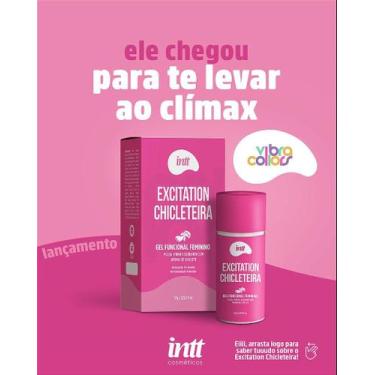 Imagem de Gel Funcional Feminino Excitation Chicleteira - Intt 17ml - Intt Cosme