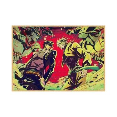 Imagem de Pôsteres Vintage JoJo 2025 Anime JoJo's Bizarre Adventure Arte De Pare