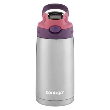 Imagem de Garrafa Térmica Inox Squeeze Infantil 384ml Autospout Contigo-Unissex