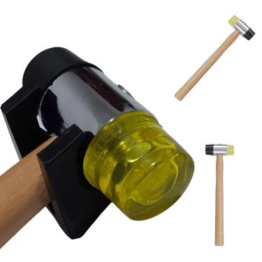 Imagem de Martelo Intercambiavel Luthier Cabo De Madeira Marcenaria Reparo Artesanato Montagem Manutencao Moveis Construcao Obra