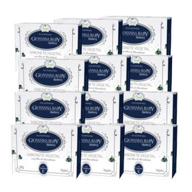 Imagem de Kit C/12 Sabonete vegetal Giovanna Baby Blueberry 90g