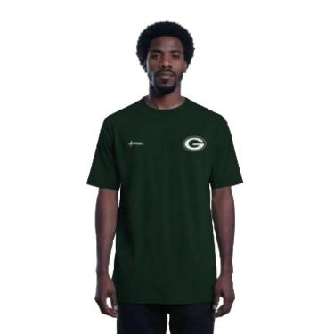 Imagem de Camiseta Bold Approve X NFL Basic Packers - Verde-Unissex