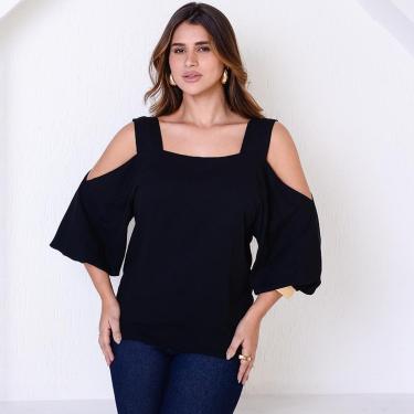 Imagem de Blusa Ombro Vazado BBonnie Serena Preta-Feminino