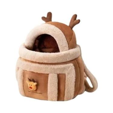 Imagem de Bolsa De Transporte Luxuosa Para Gatos, Quente E Aconchegante, Bolsa D