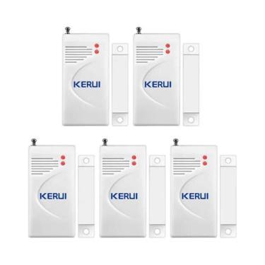 Imagem de Sensor De Porta E Janela Sem Fio 433mhz KERUI Para Sistemas De Alarme 